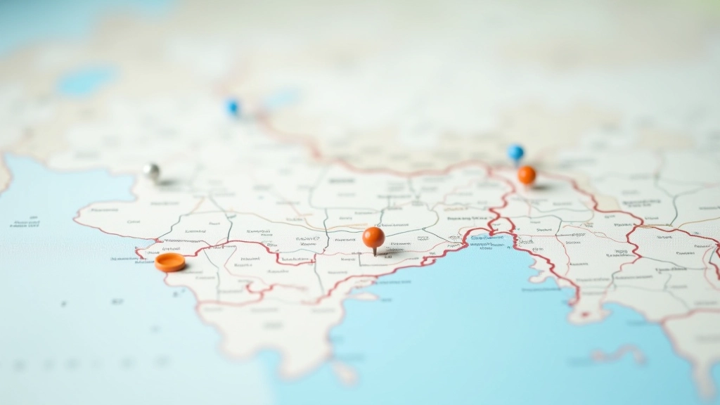 Map of Gujarat with marked healthcare locations showing telemedicine network coverage across rural areas